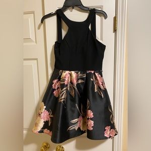 Mini floral dress